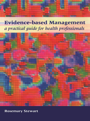 cover image of Evidence-Based Management